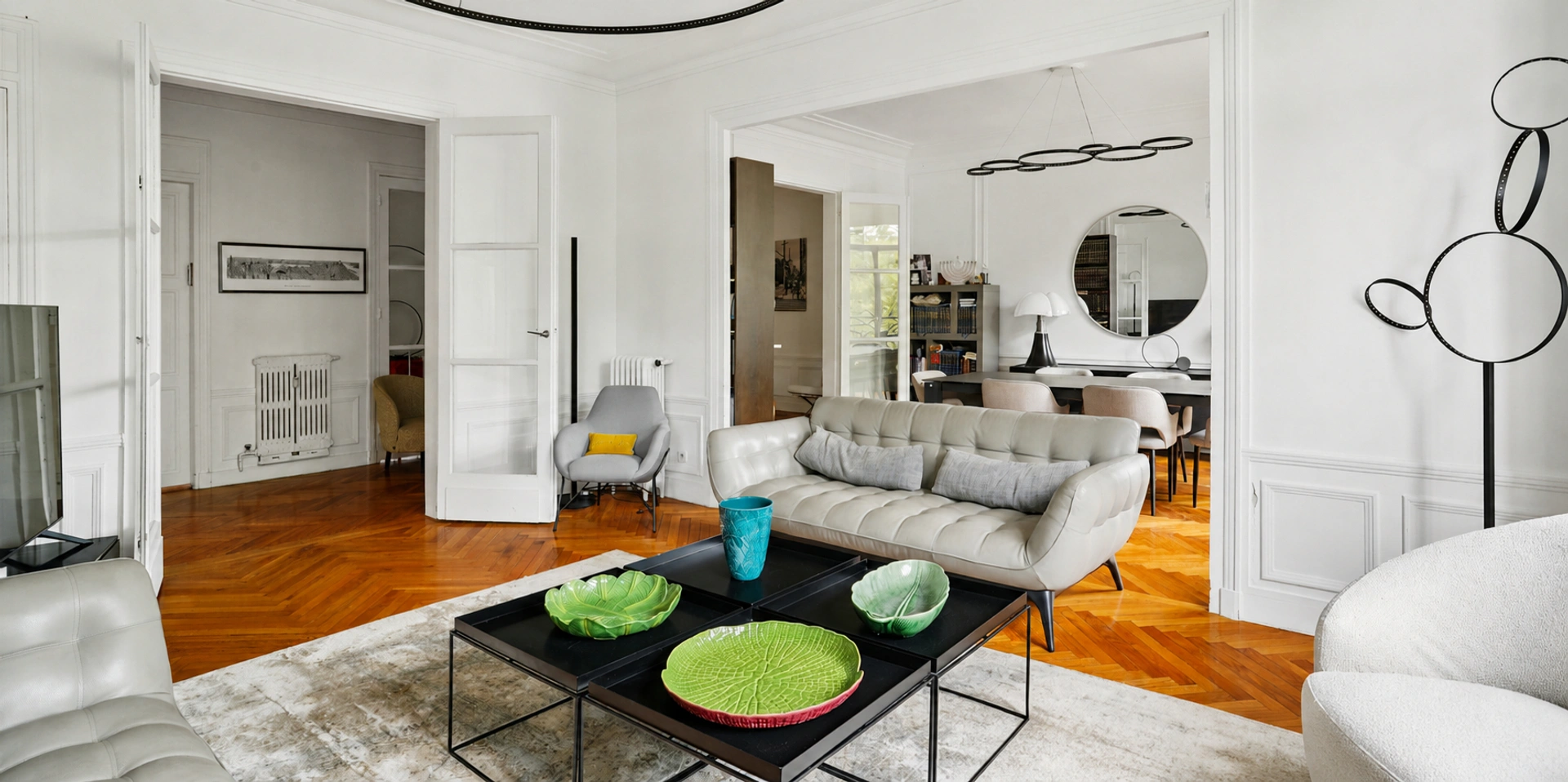 Appartement familial lumineux avec de beaux volumes 1
