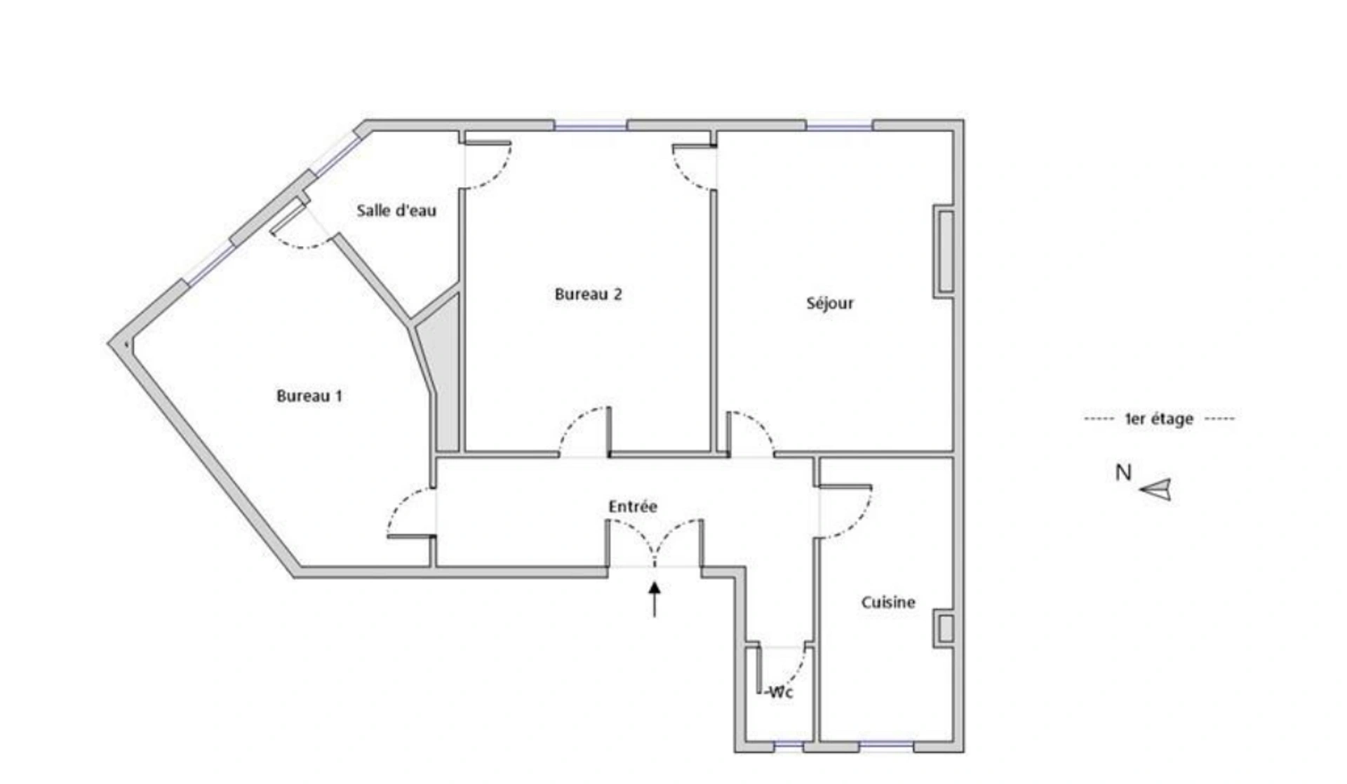 Appartement Paris 3 pièce(s) 66.80 m2 8