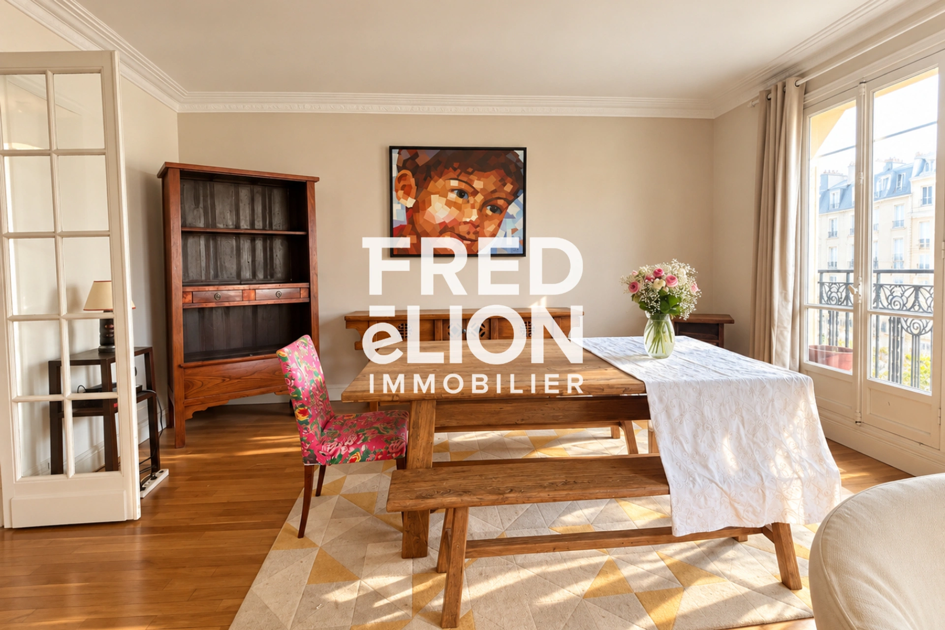 PARIS 16e - ÉLÉGANT 121 M², 2 CHAMBRES ET DOUBLE RÉCEPTION 2