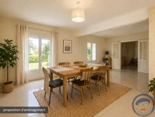 Fondettes   Maison familiale 152 m2 avec piscine et sous-sol