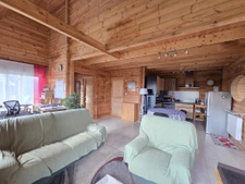 A VENDRE MAISON EN BOIS 3 CHAMBRES ROHAN (56)