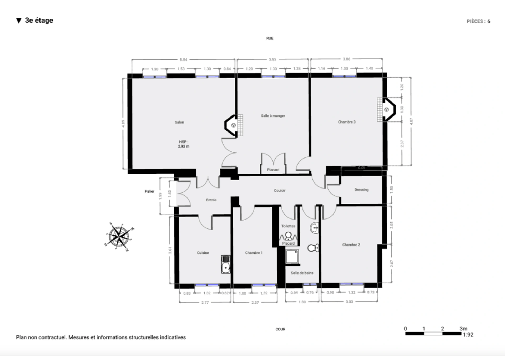 Appartement Paris 5 pièce(s) 129 m2 8