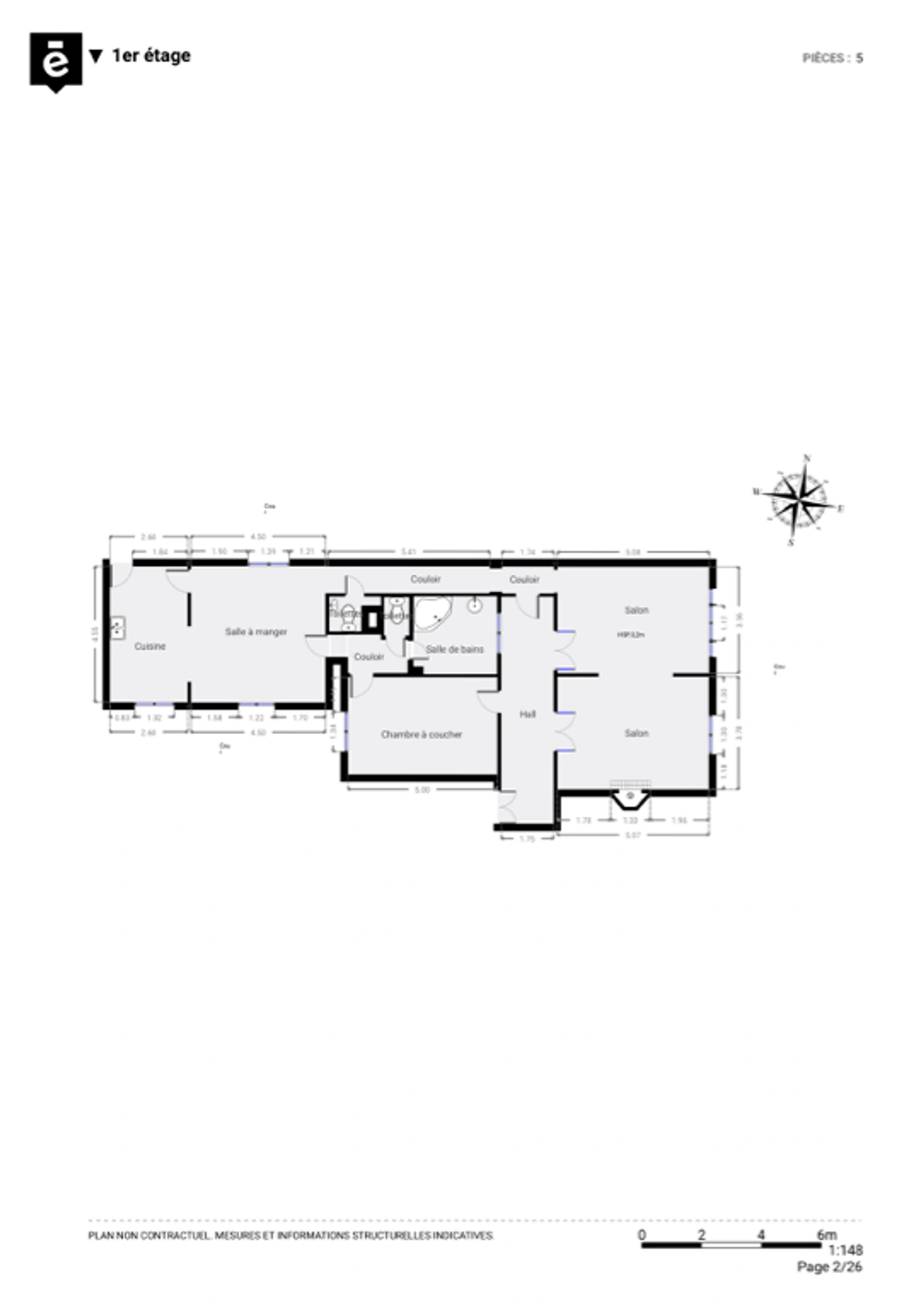 Appartement Paris 4 pièce(s) 119 m2 9