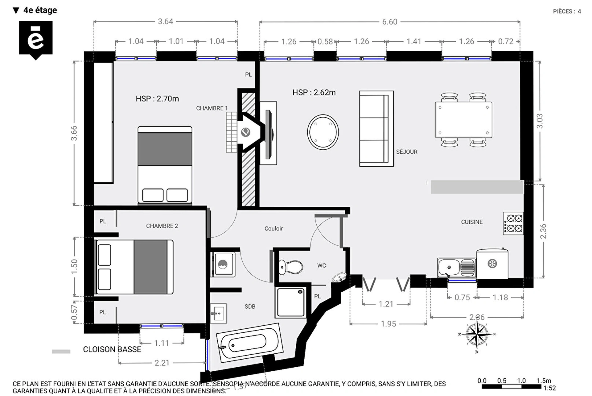 EXCLUSIVITÉ FRÉDELION - VILLAGE EUROPE - 3PIECES. 9
