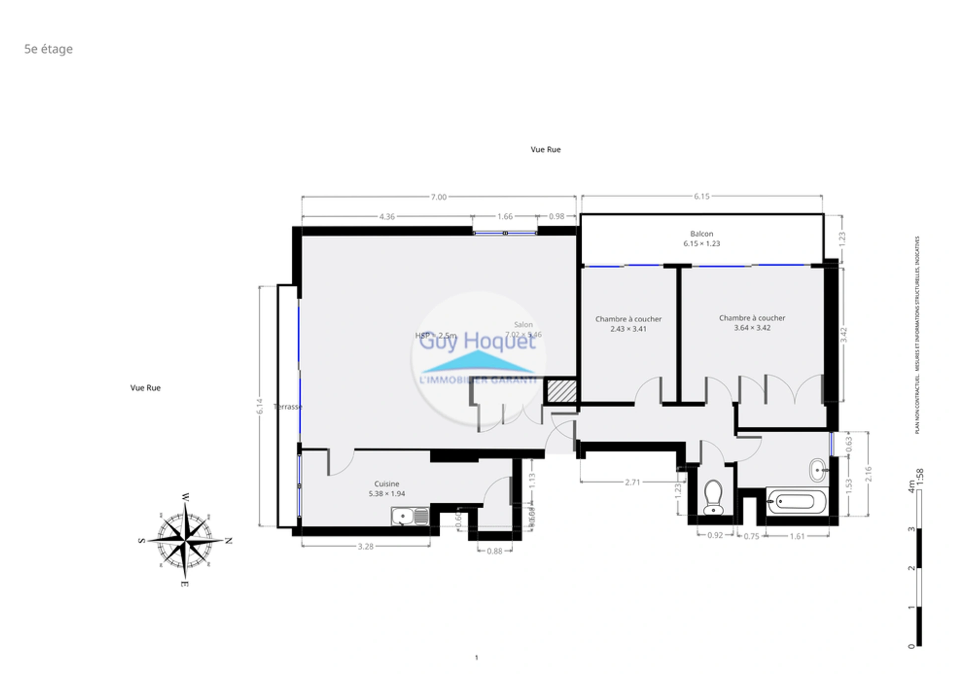 Appartement  3 pièce(s) 78.25 m2 9
