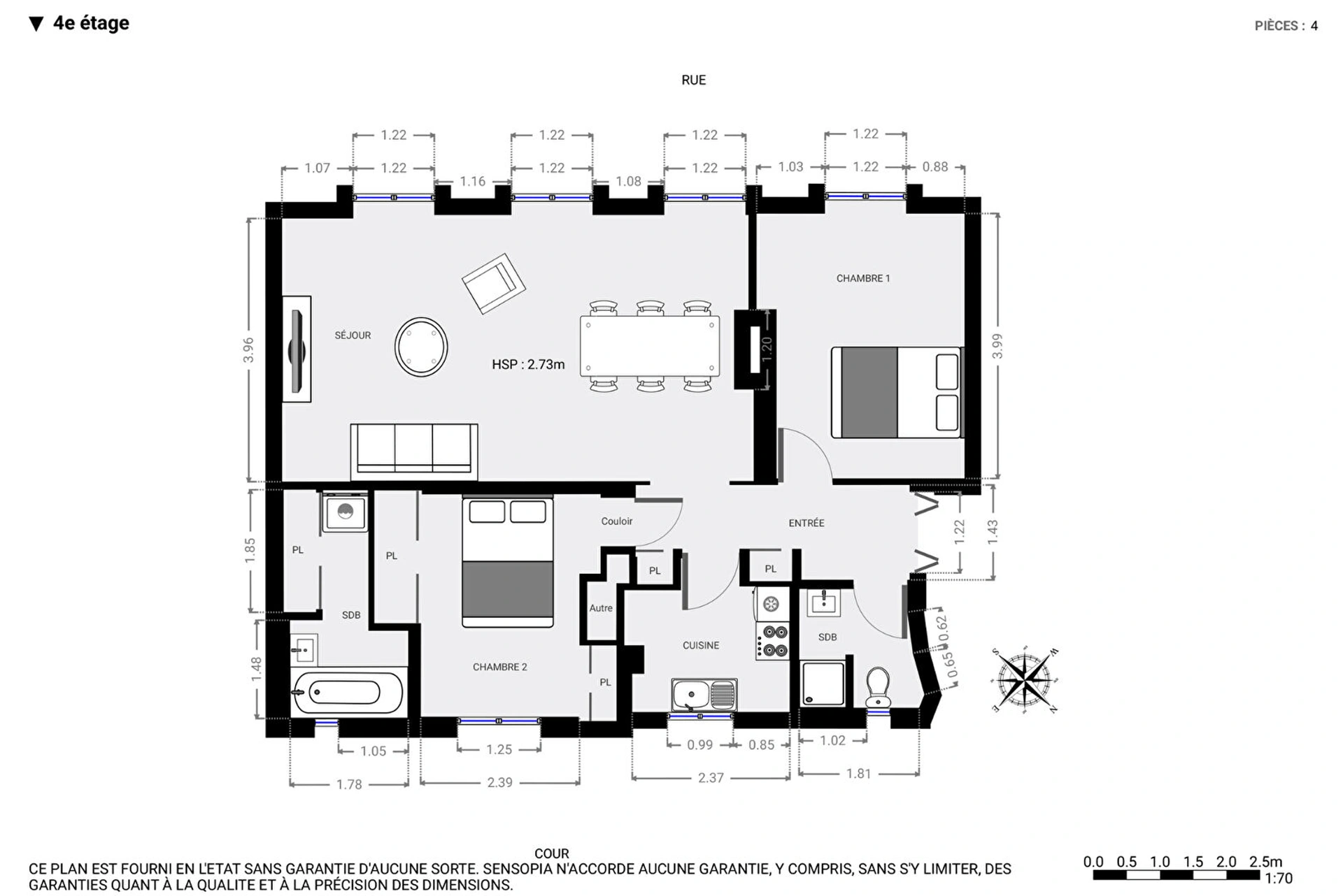 EXCLUSIVITÉ FRÉDELION - VILLAGE EUROPE Appartement Paris 3 pièce(s) 70 m2 8