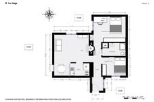 Appartement Paris 3 pièce(s) 48.06 m2 9