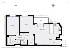 Appartement Montrouge 3 pièce(s) 57 m2 9