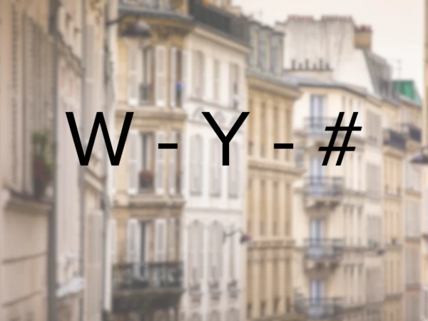 Les voies du 10ème en W, Y et # !