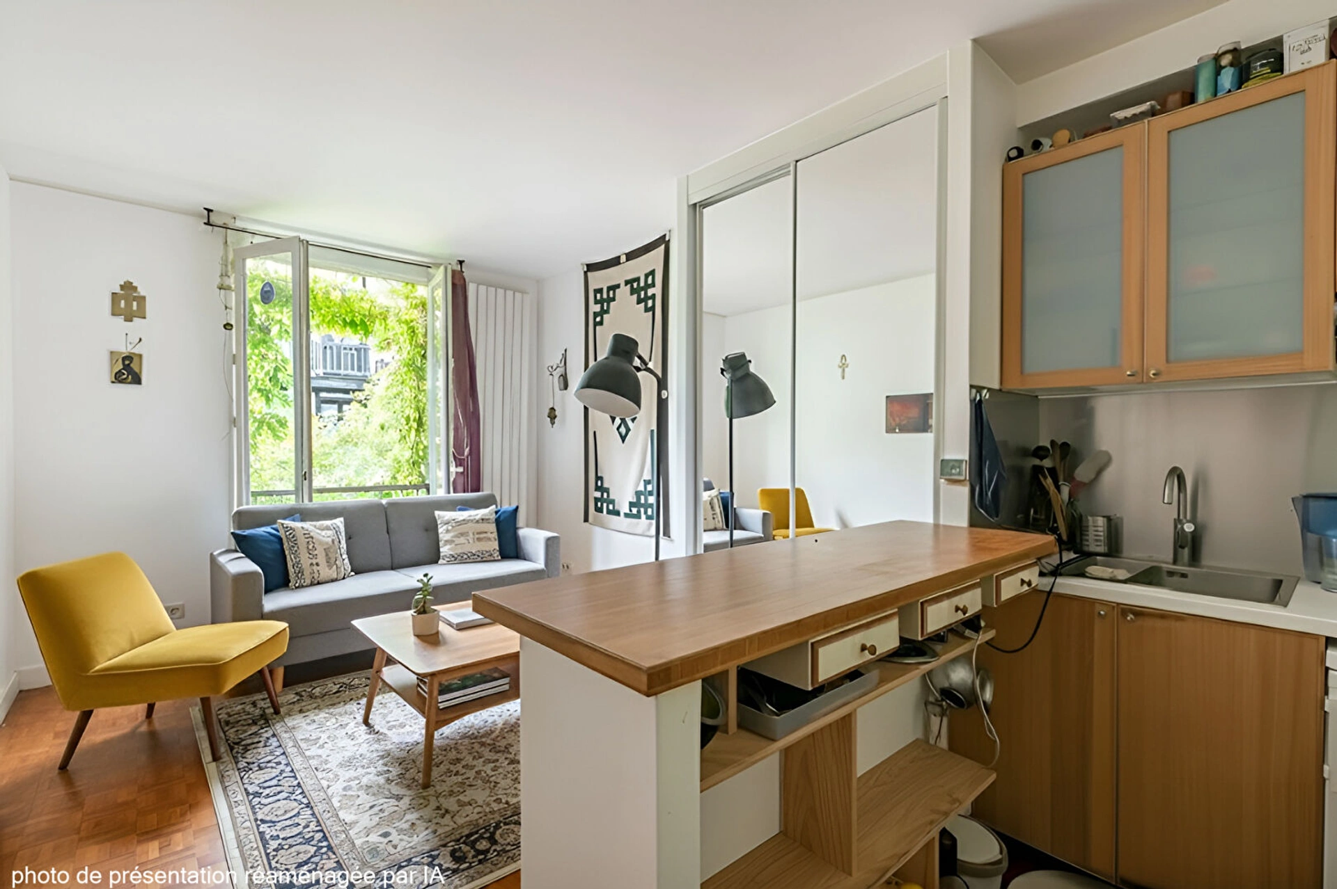 QUAI DE VALMY, studio, 25,3m² 2