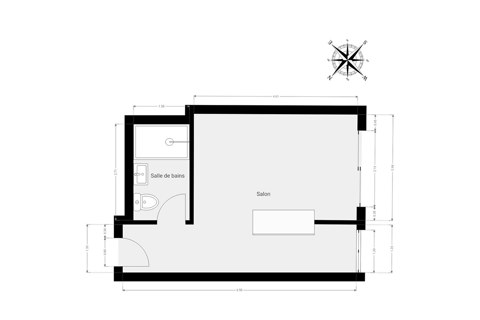 Appartement Paris 1 pièce 9