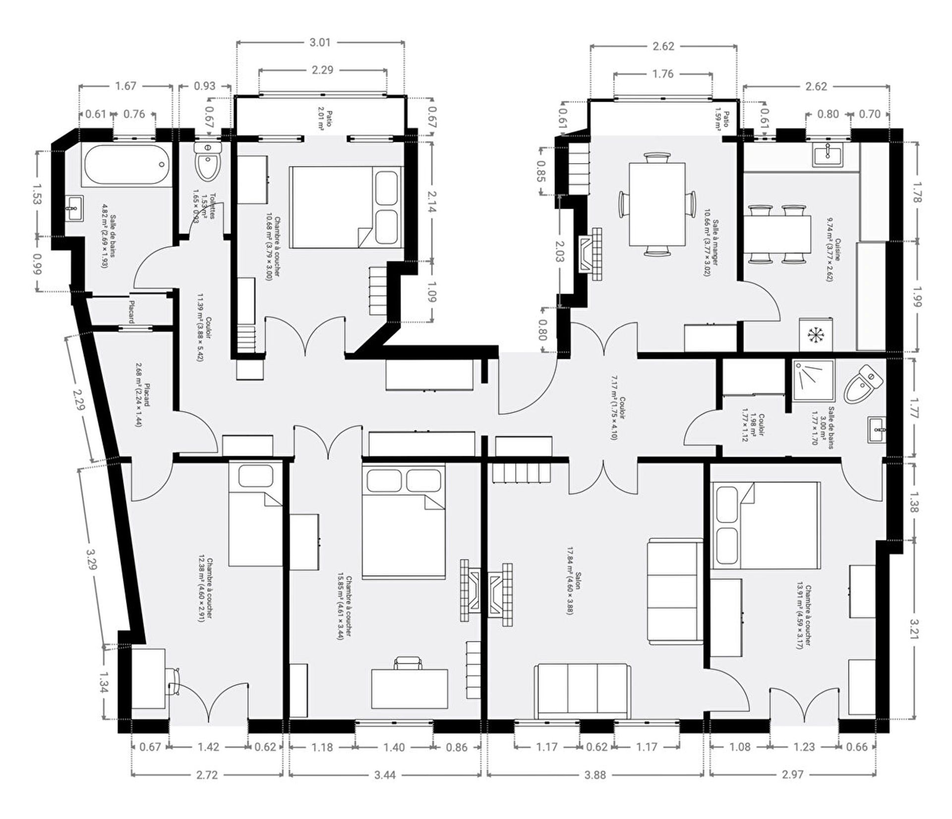 PARIS 11 -  AVENUE PHILIPPE AUGUSTE 16