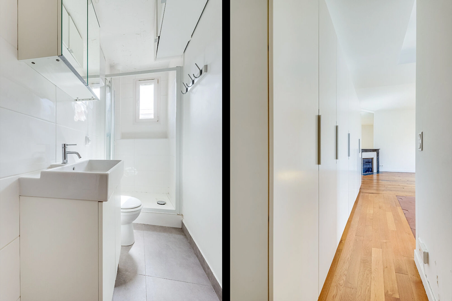 PARIS 15 - RUE DE CHAMBERY  / RUE DE  CHERBOURG 13