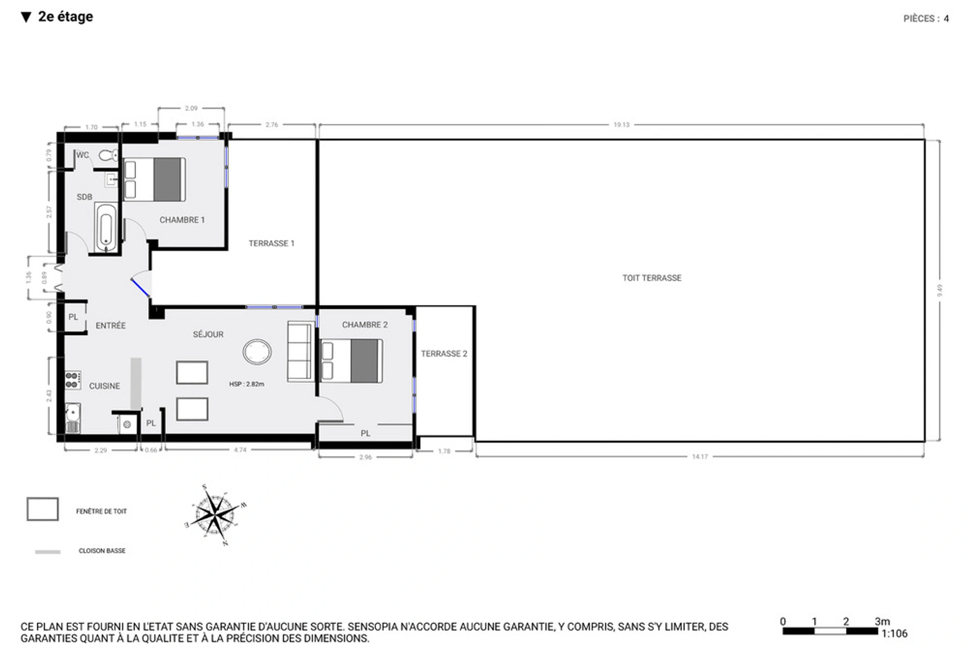 Bien d'exception - Comme une maison avec terrasse - 3pièces - 75014 - 8