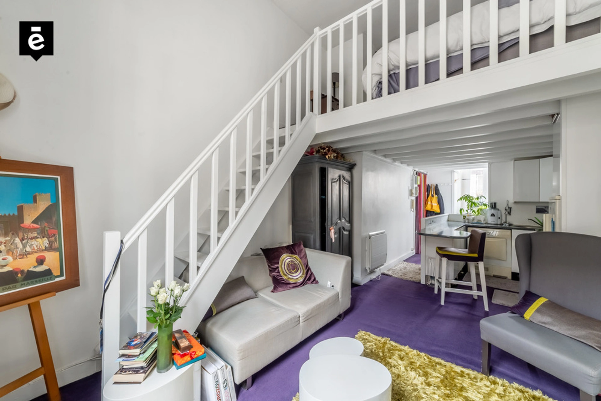 Loft Paris 1 pièce(s) 3