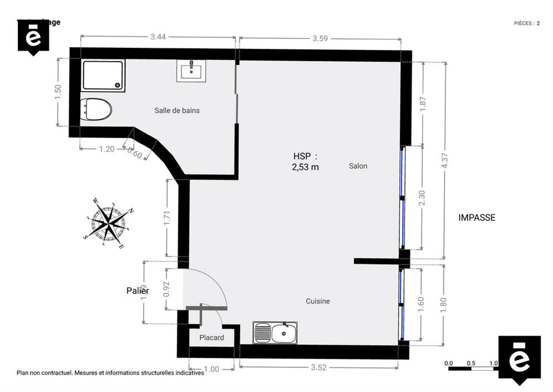 Ideal Investisseur - Studio Villa Thoreton 75015 5