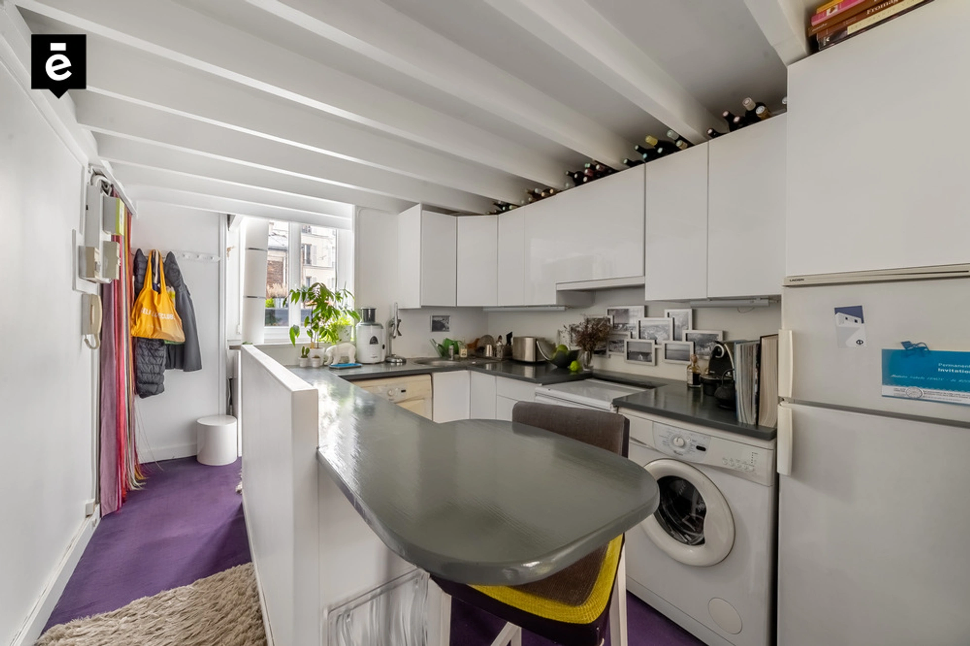 Loft Paris 1 pièce(s) 4