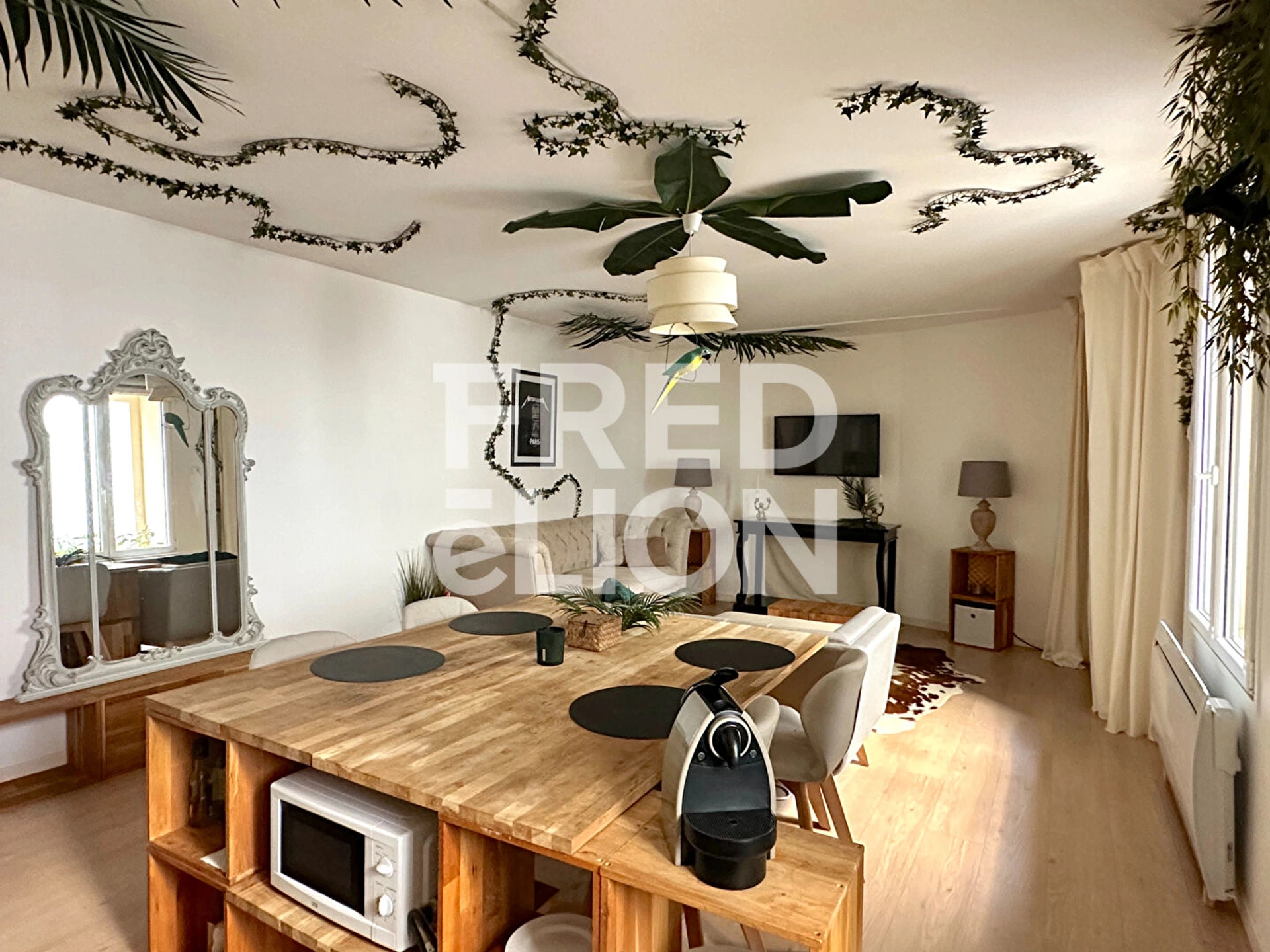 F3 loué meublé - Paris XV - Rue Cauchy 7