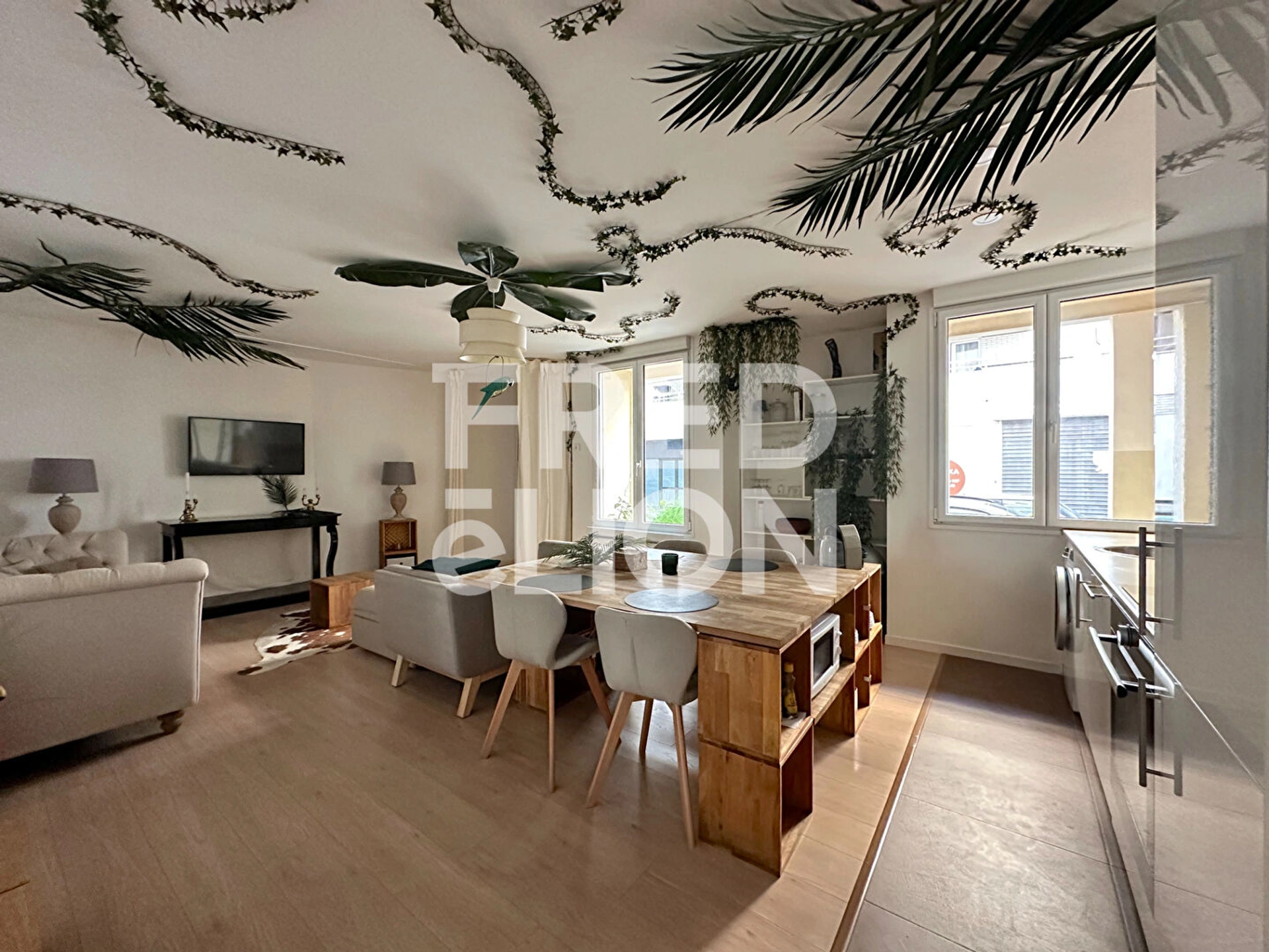 F3 loué meublé - Paris XV - Rue Cauchy 1