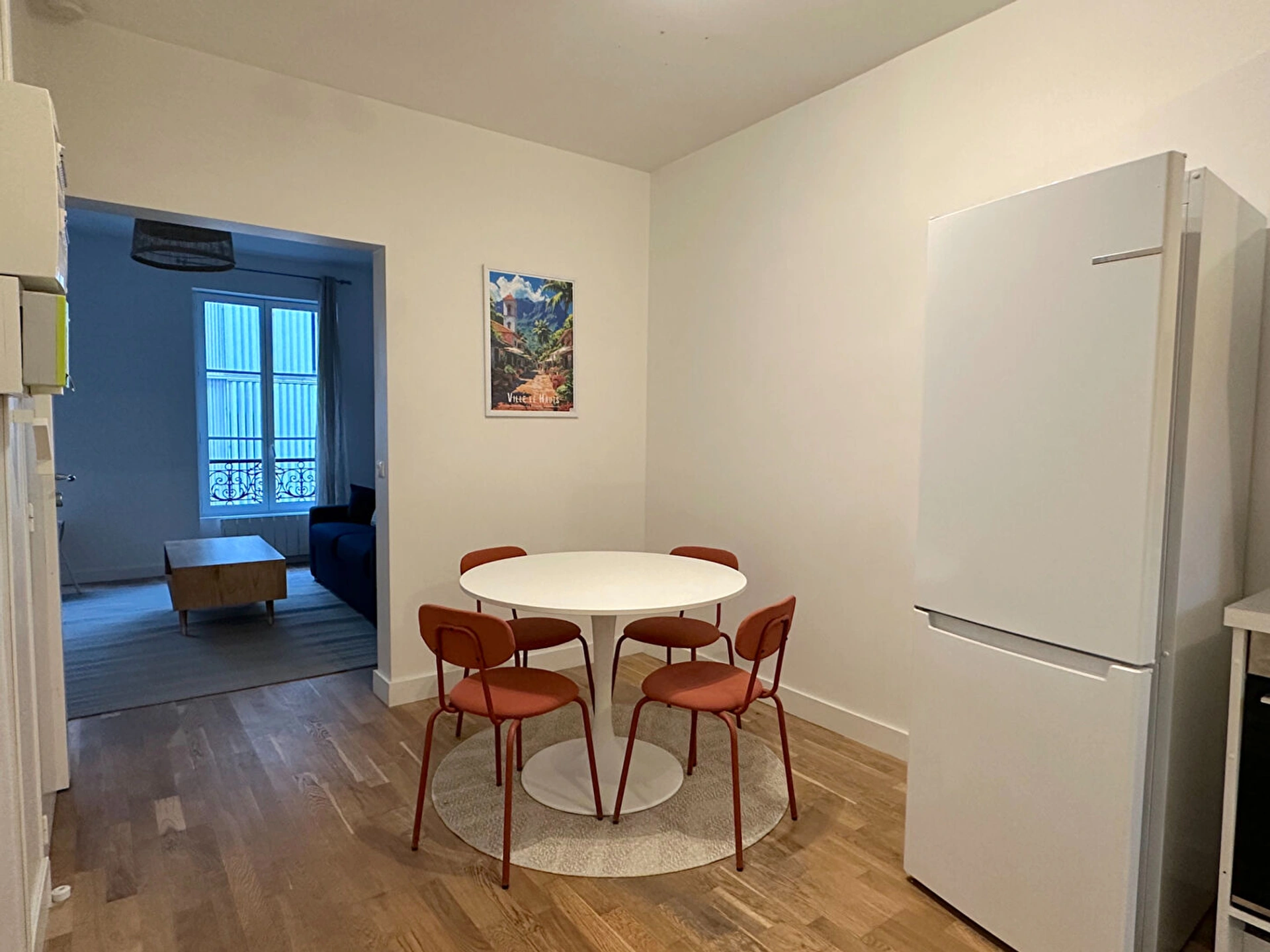 F2 loué vide - Paris XVe - Rue de Vouillé 8