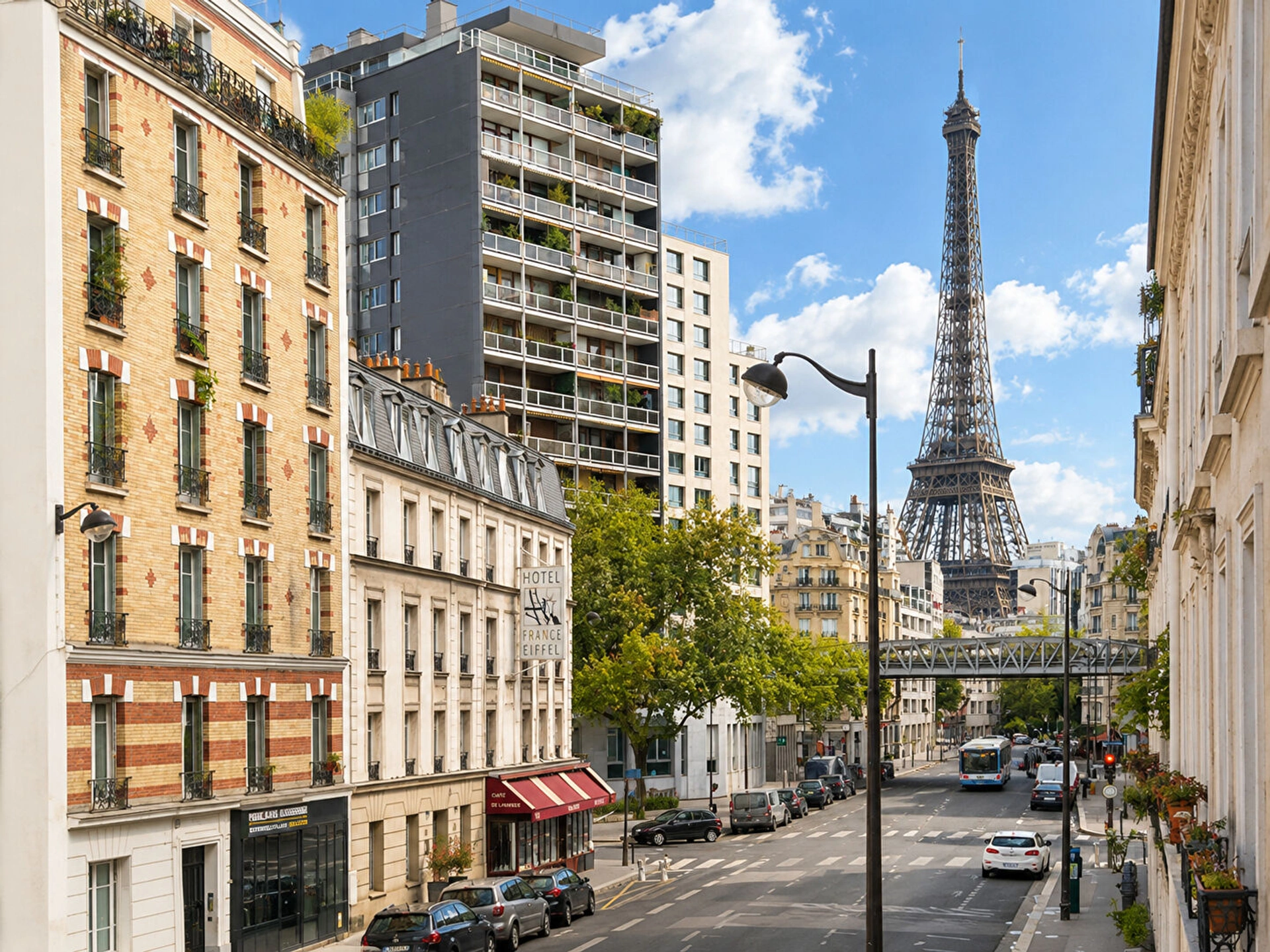 F4 loué vide - Paris XV - Rue Saint-Charles 14