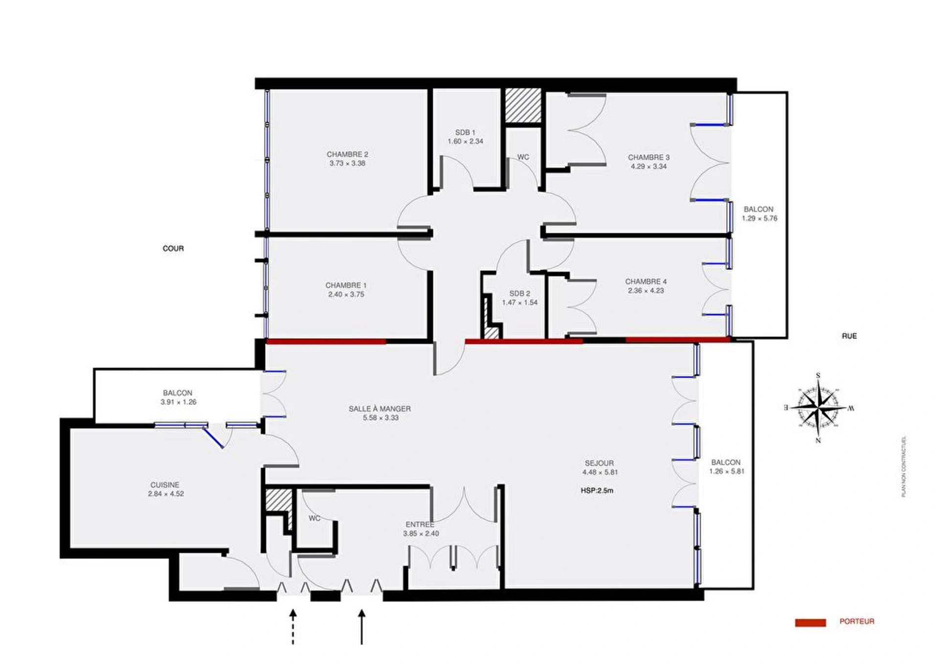 PARIS 15 - RUE DE DANTZIG 7