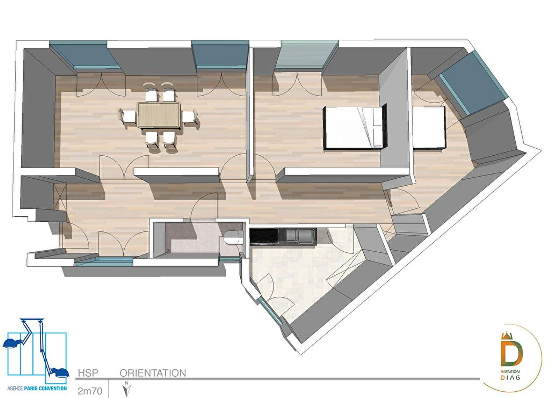 PARIS 15 - RUE MARMONTEL 4