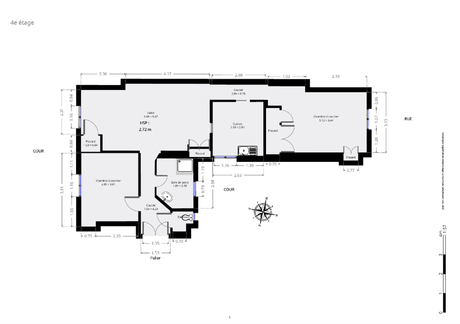 PARIS 15 - RUE DE VAUGIRARD 7