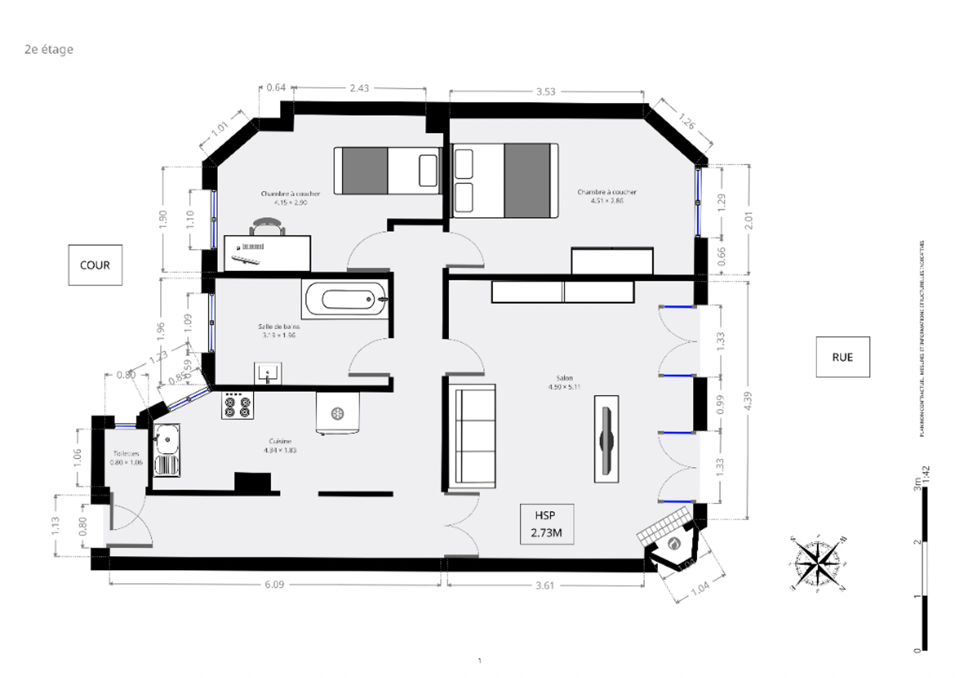 PARIS 15 - RUE BLOMET 9