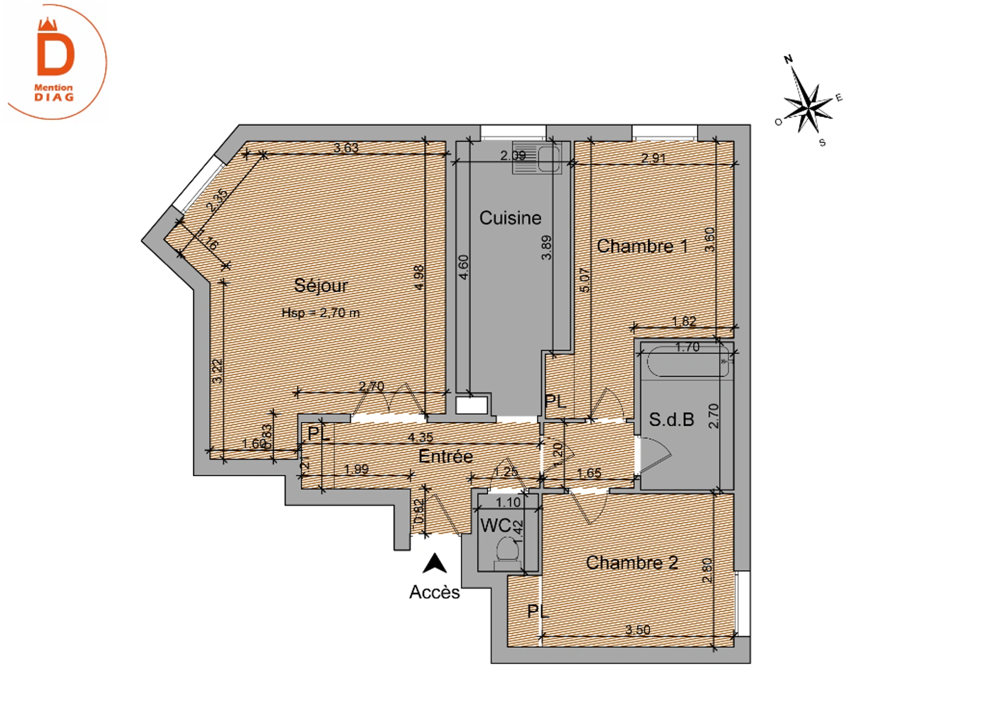 PARIS 15 - RUE DE CHAMBERY 2