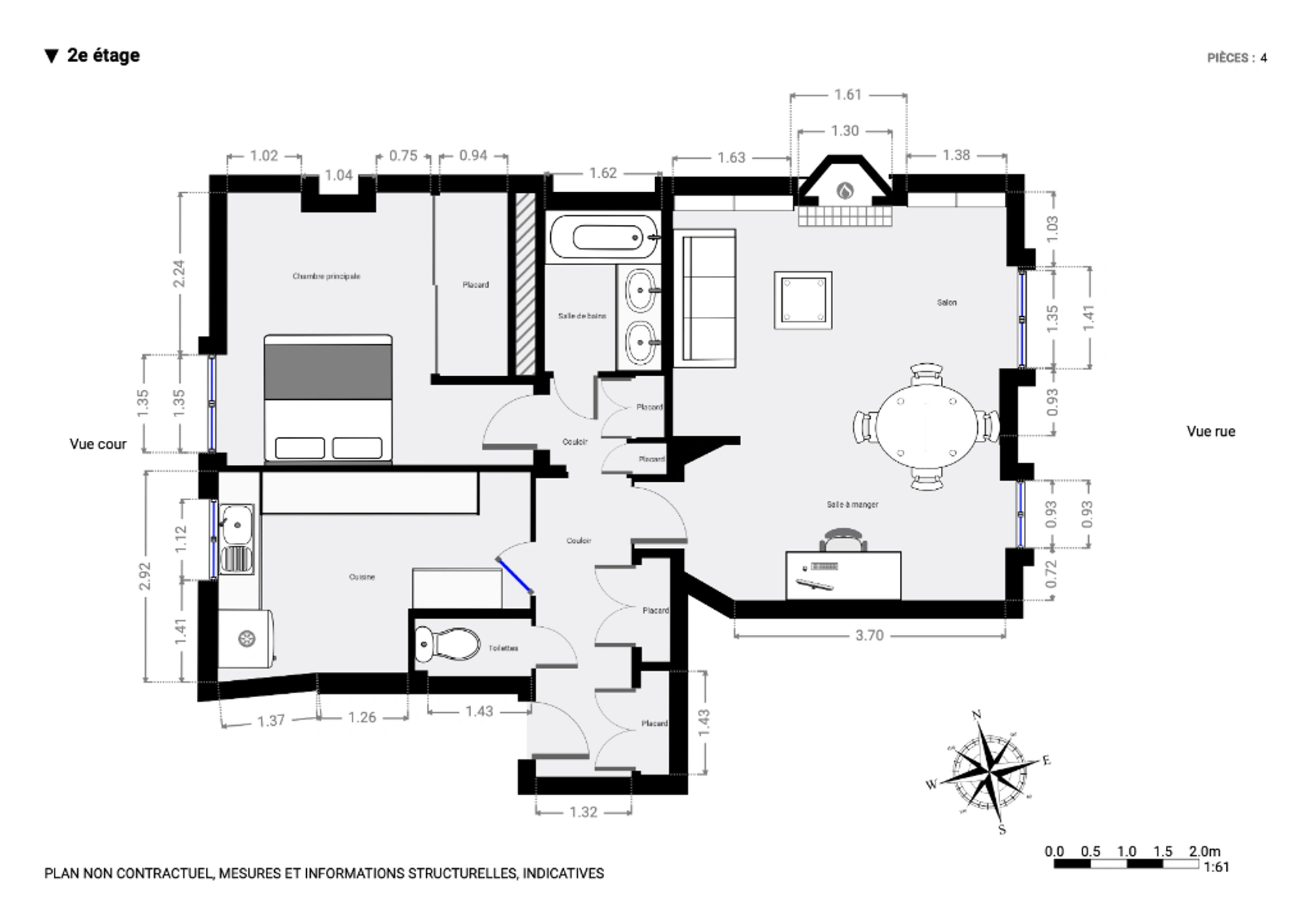 PARIS 15 - RUE DE VAUGIRARD 9
