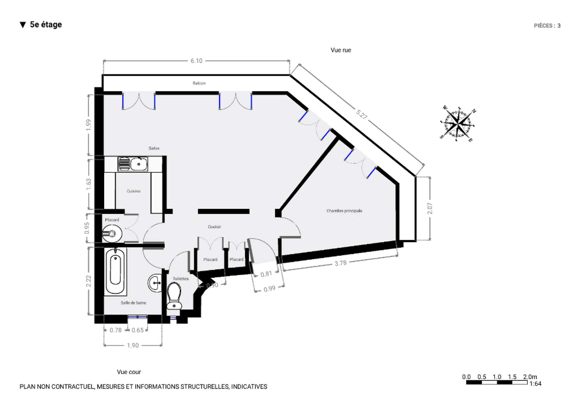 PARIS 5 - RUE DE MIRBEL 5