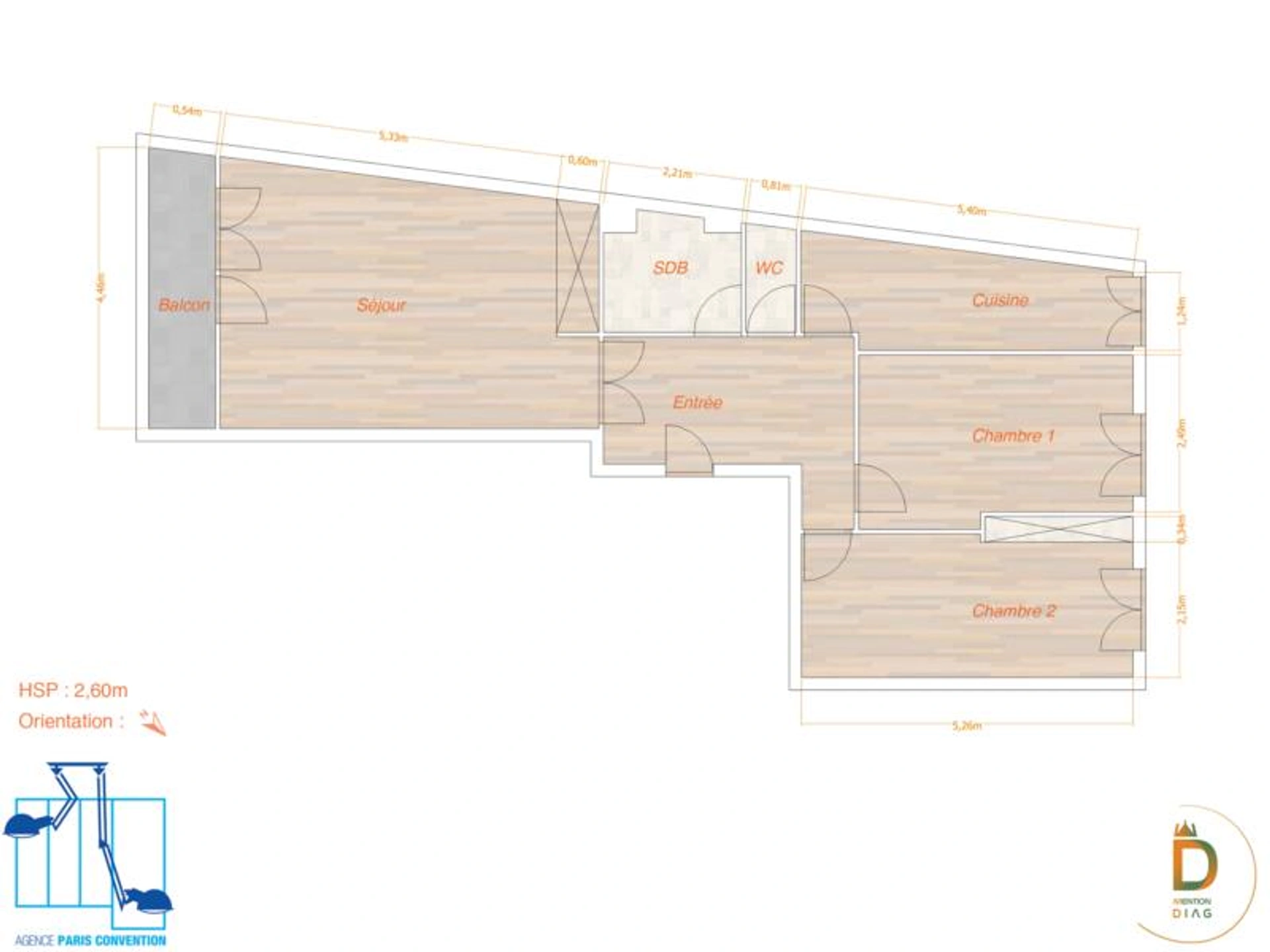 PARIS 15 - RUE DOMBASLE 2