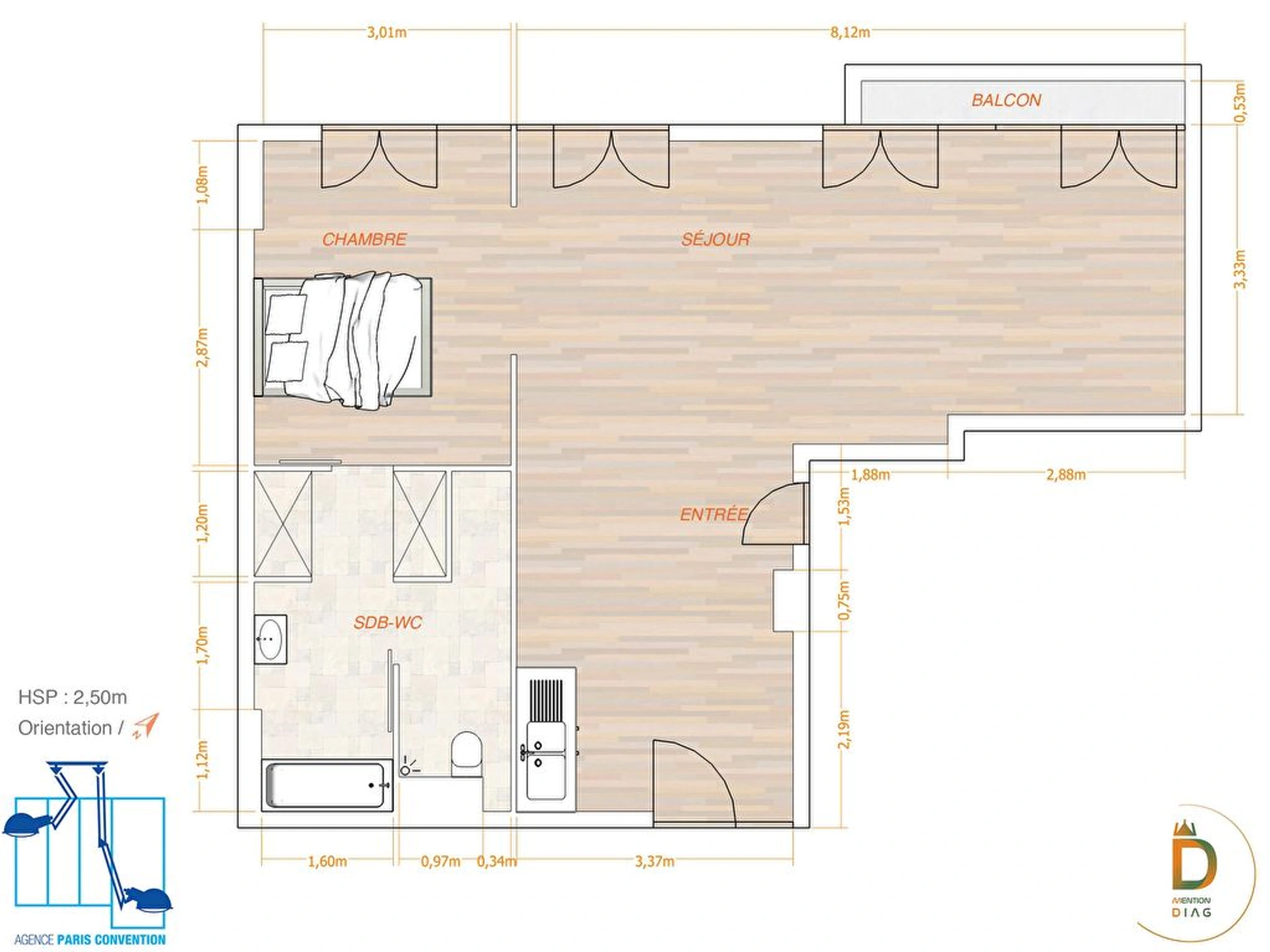 PARIS 15 - RUE ROSENWALD 9