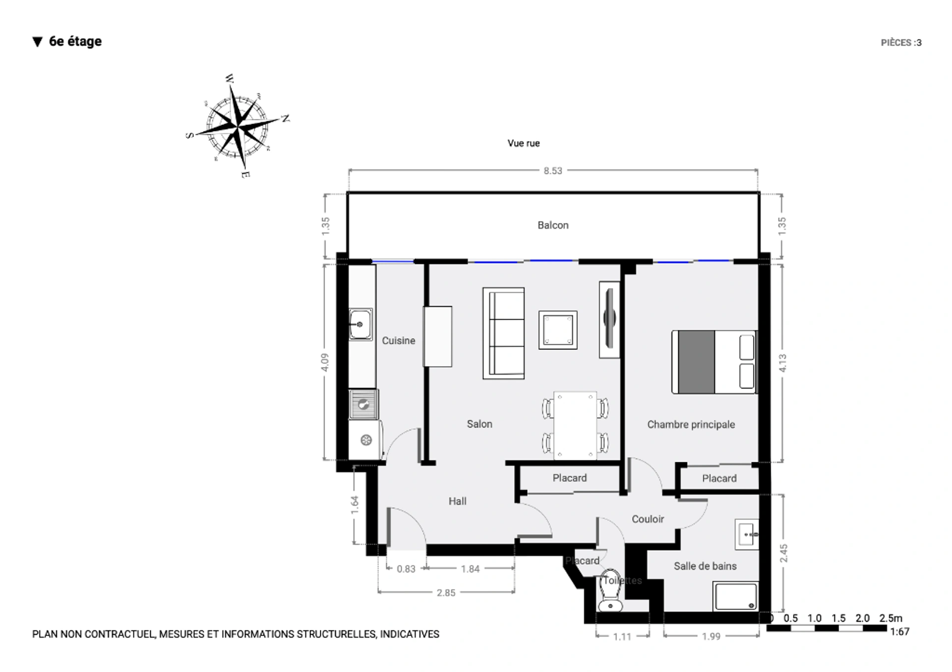 PARIS 15 - RUE ROSENWALD 9