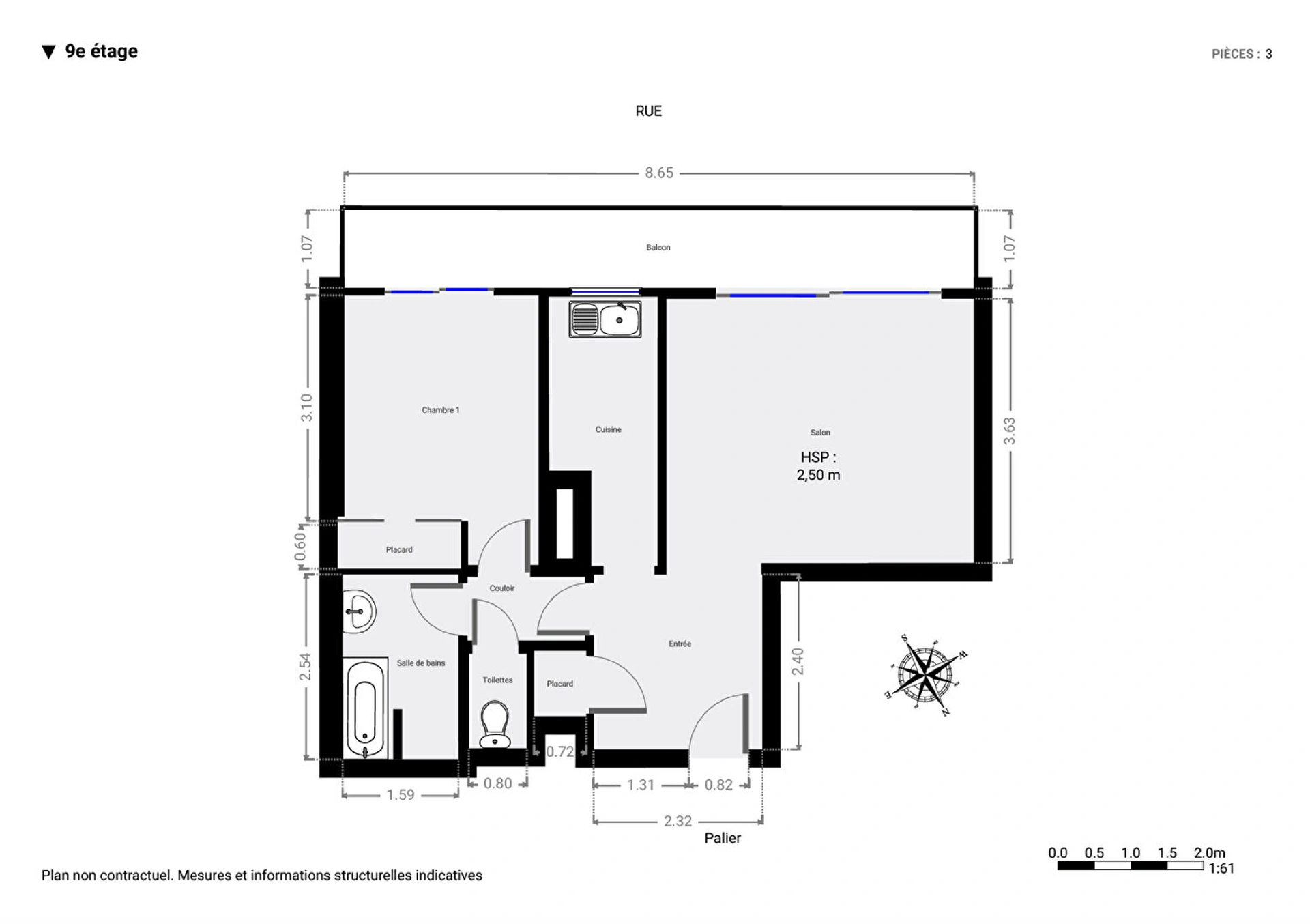 PARIS 15 - RUE DE LA CONVENTION 9