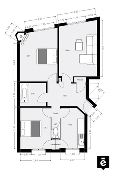 PARIS 15 - RUE DOMBASLE 9