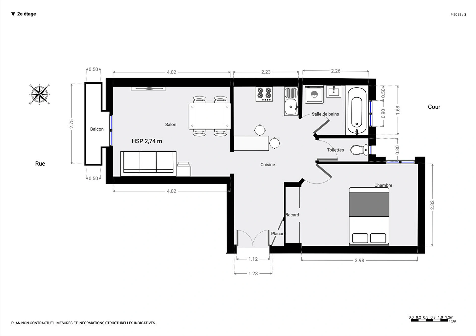 PARIS 15 - RUE BRANCION 9