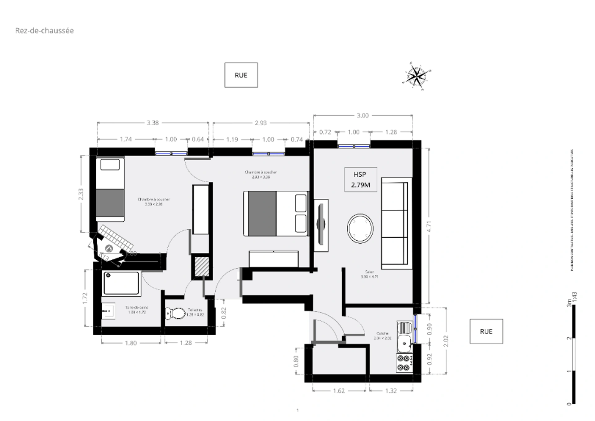 PARIS 15 - RUE OLIVIER DE SERRES 9