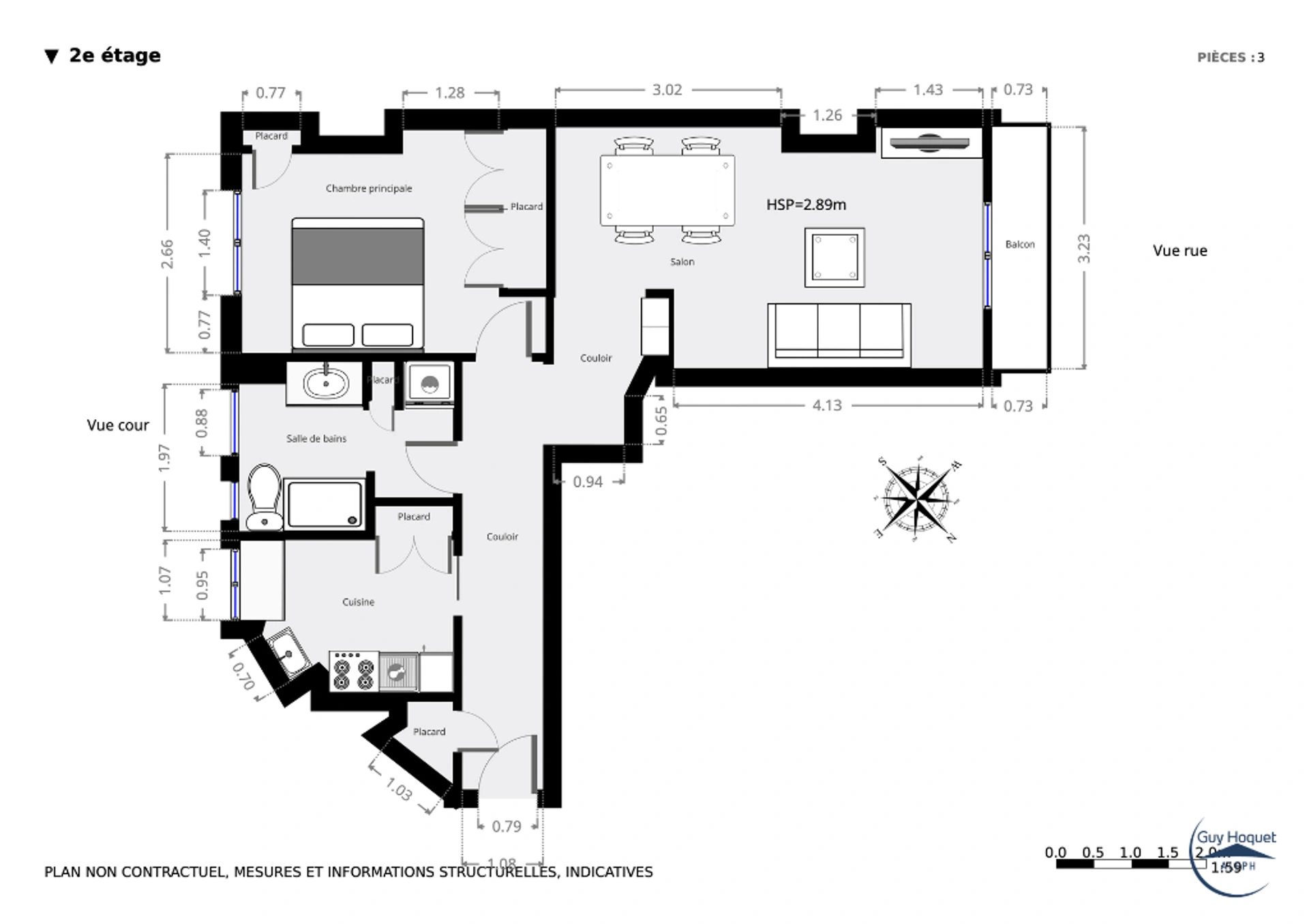 PARIS 15 - RUE DE VAUGIRARD 9