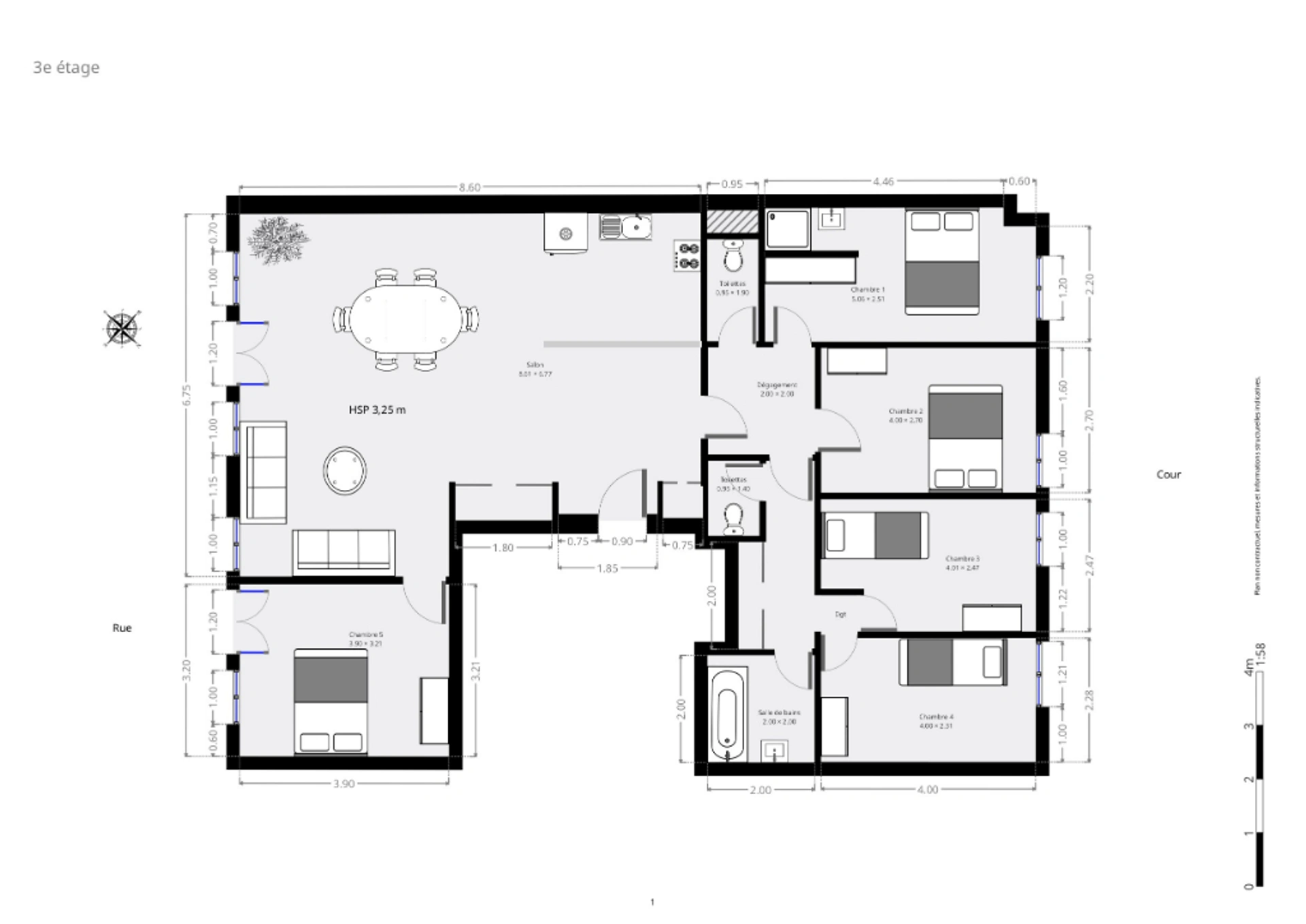 PARIS 15 - RUE JACQUES BAUDRY 5