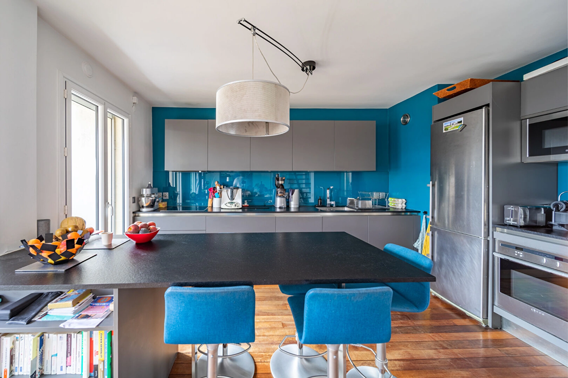 PARIS XVI - dernier étage - appartement 3 chambres avec 97 m² de terrasses - sectorisation Jean-Baptiste Say 8