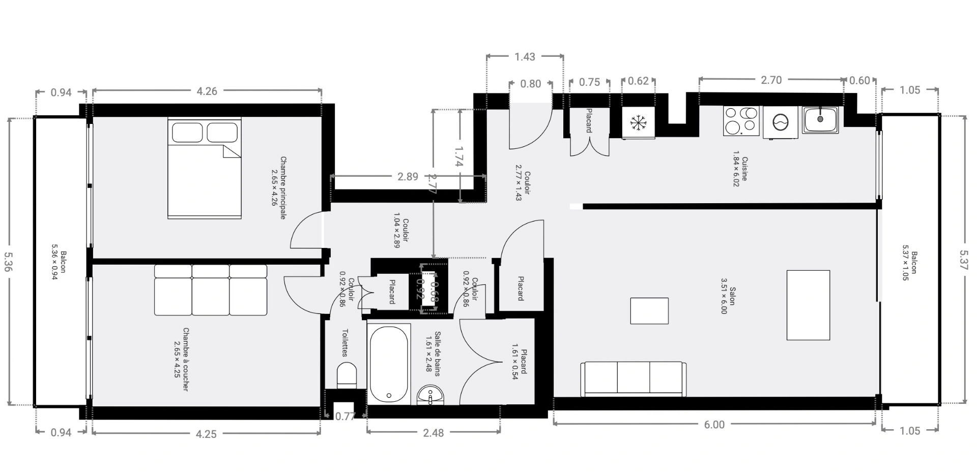 PARIS 18 - RUE VAUVENARGUES 10