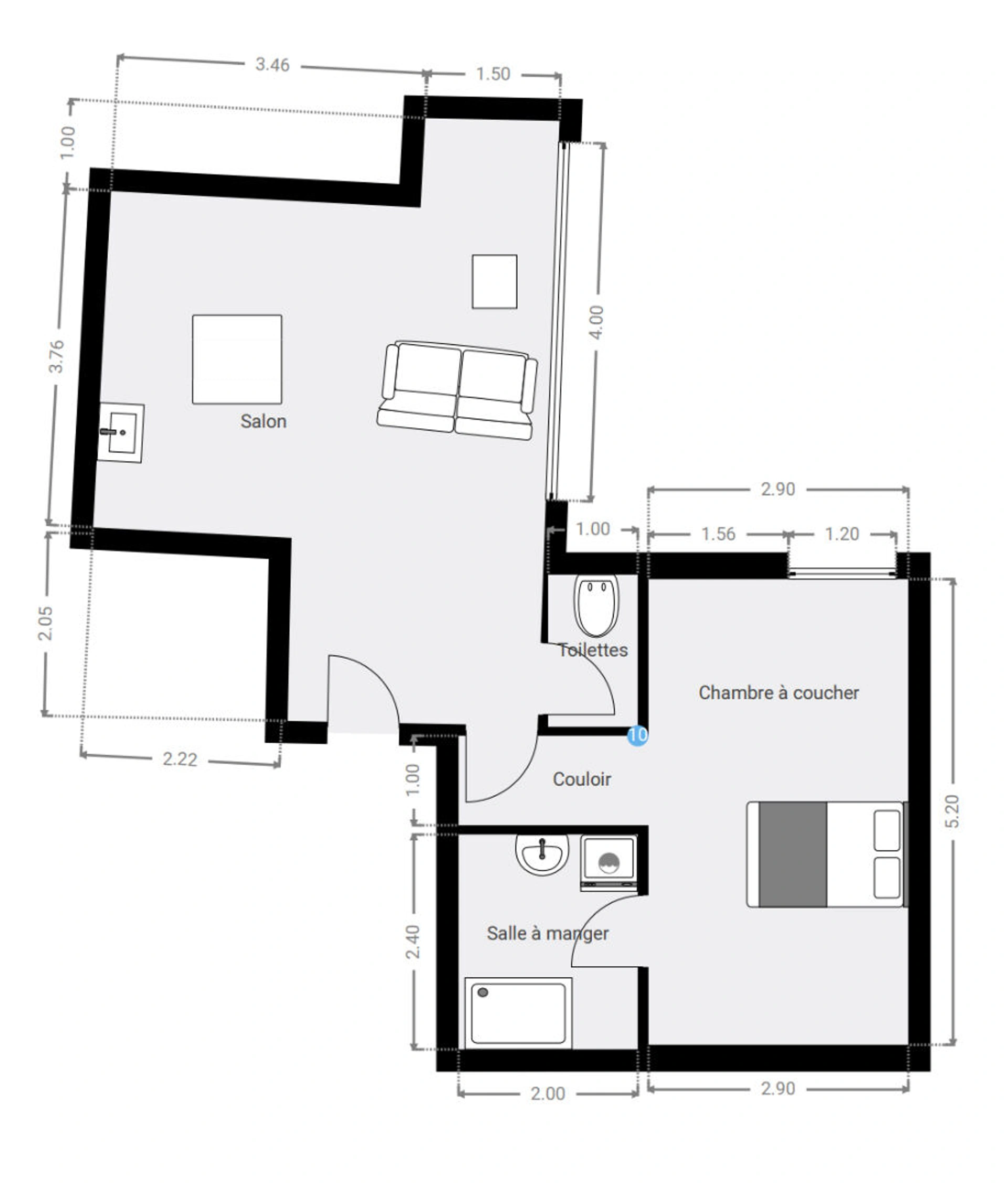PARIS 20 - PASSAGE DES SOUPIRS 15