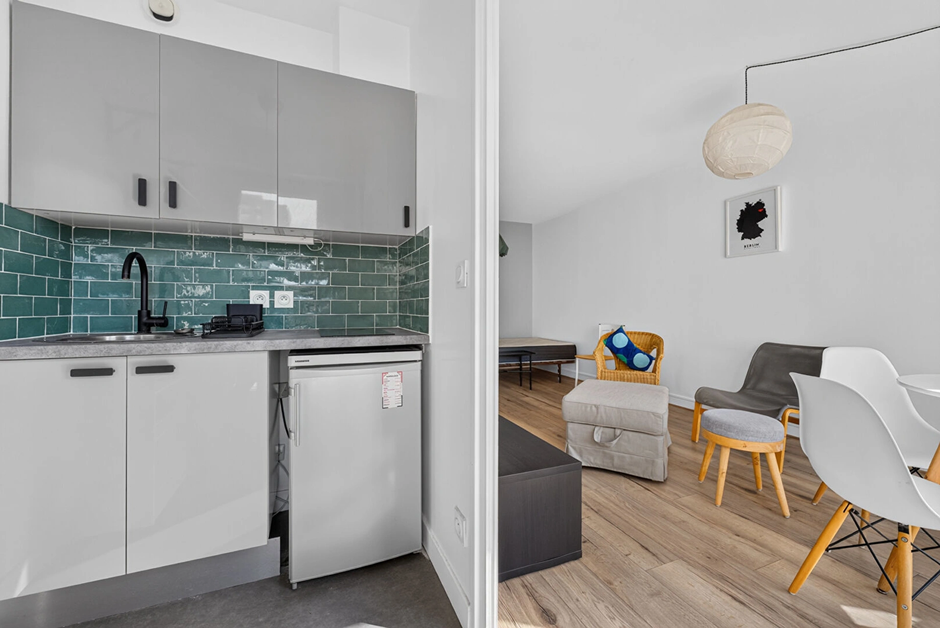 Appartement Paris 1 pièce(s) 26 m2 2