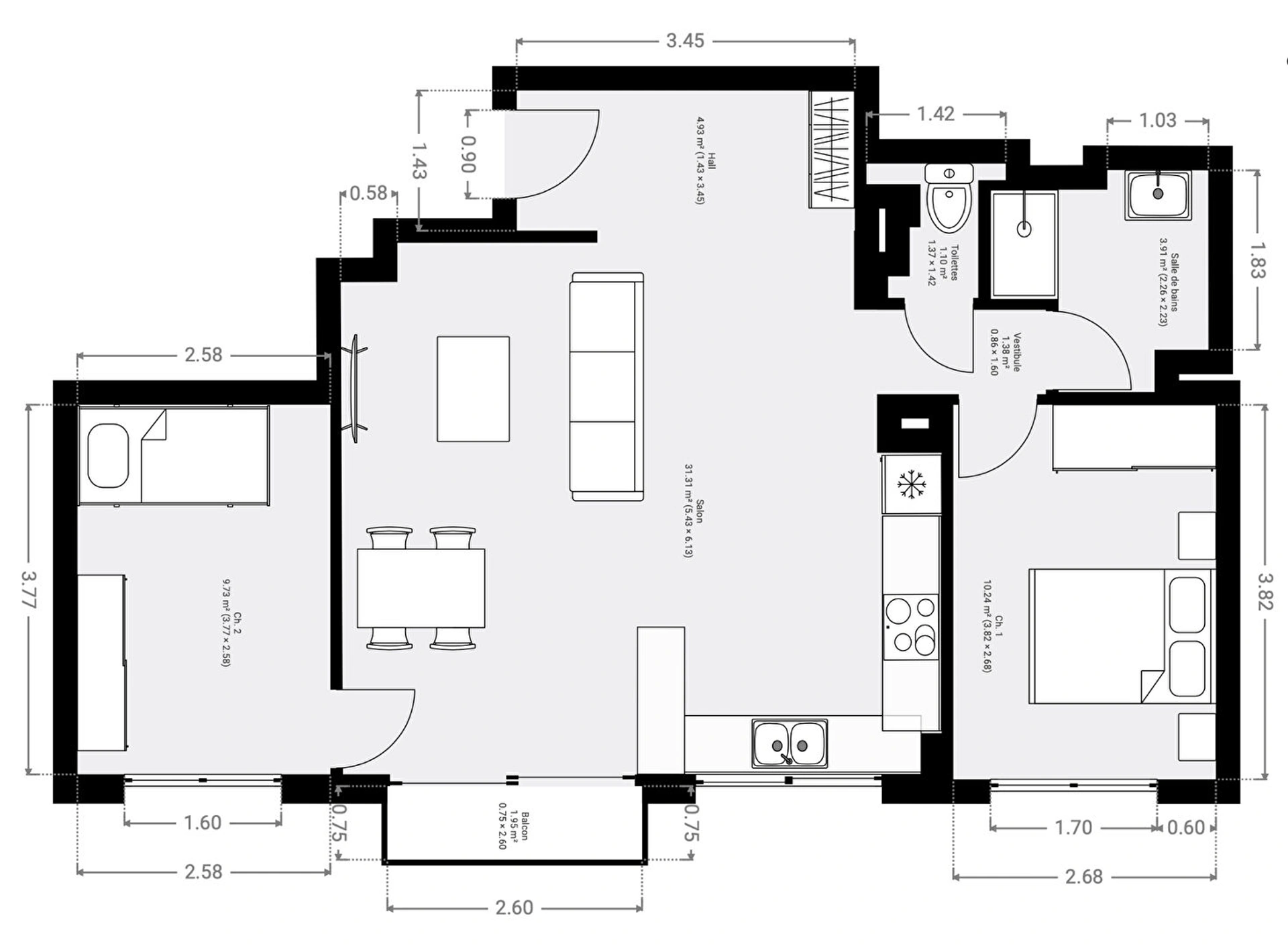 PARIS 20 - RUE DES PYRENEES 5