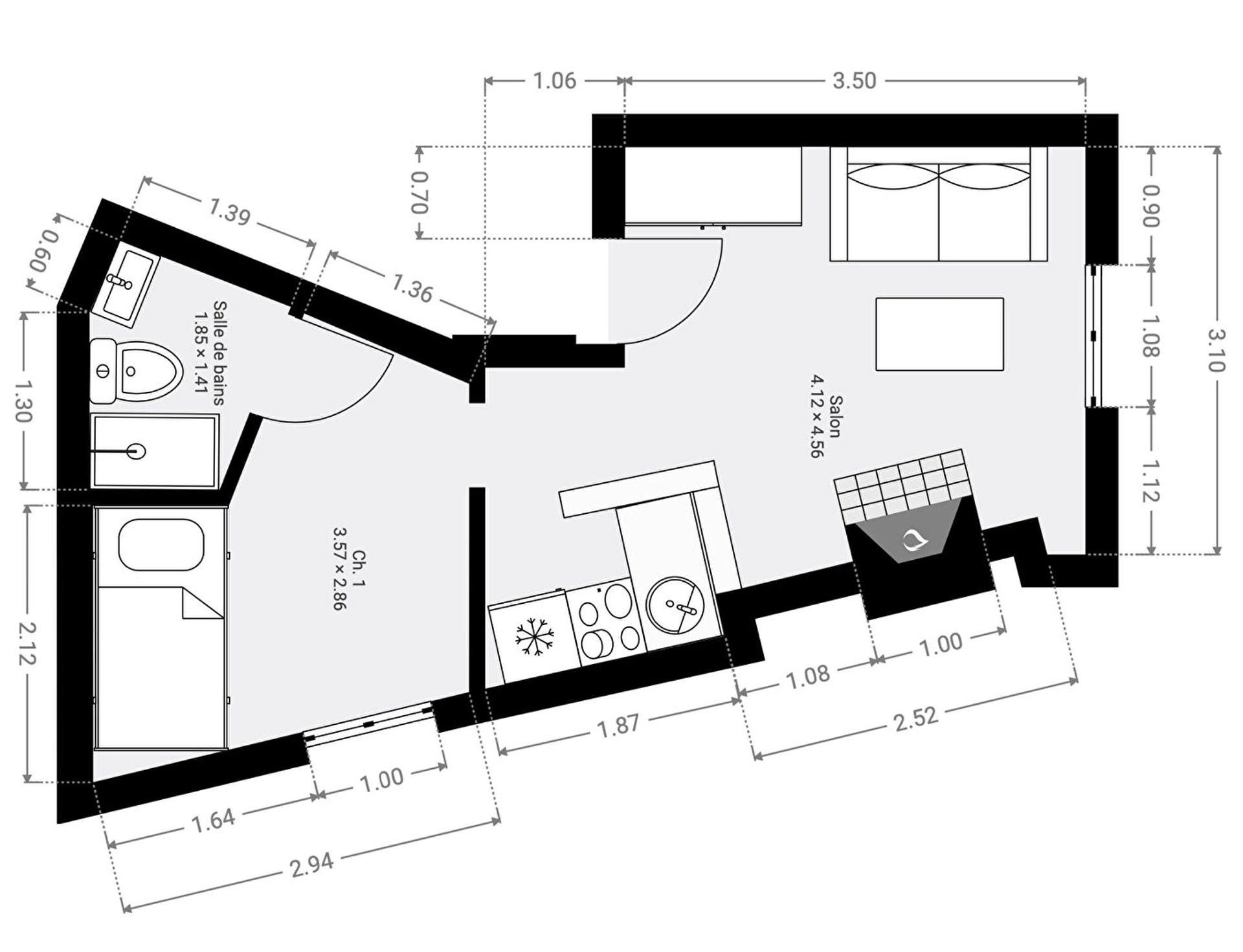 PARIS 20 - RUE DES PYRENEES 7