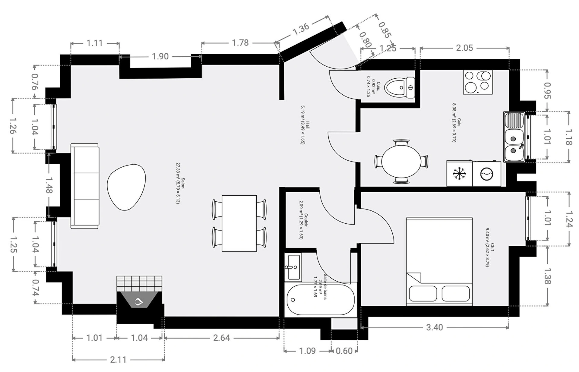 NEUILLY-SUR-SEINE -  CHATEAU / PONT DE NEUILLY 13