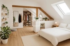 Maison 4 chambres, Style loft 1