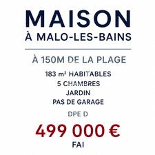 Malouine 5 chambres à 2 pas de la plage  1